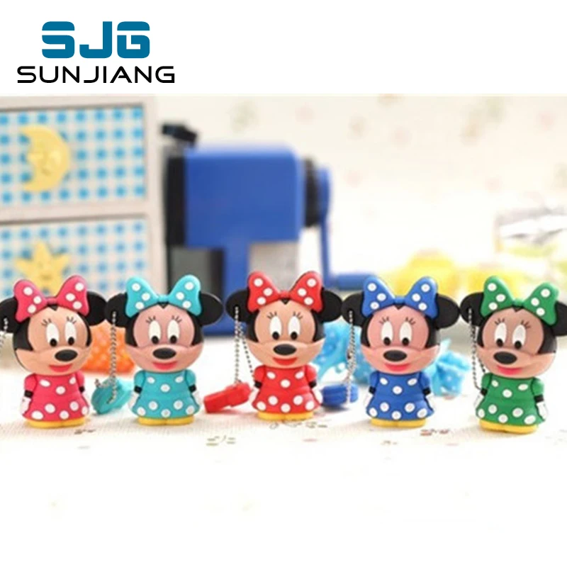 Usb флеш накопитель в форме Минни горячая Распродажа 64 ГБ 8 16 32 6 ГБ|flash drive 64gb|usb flash