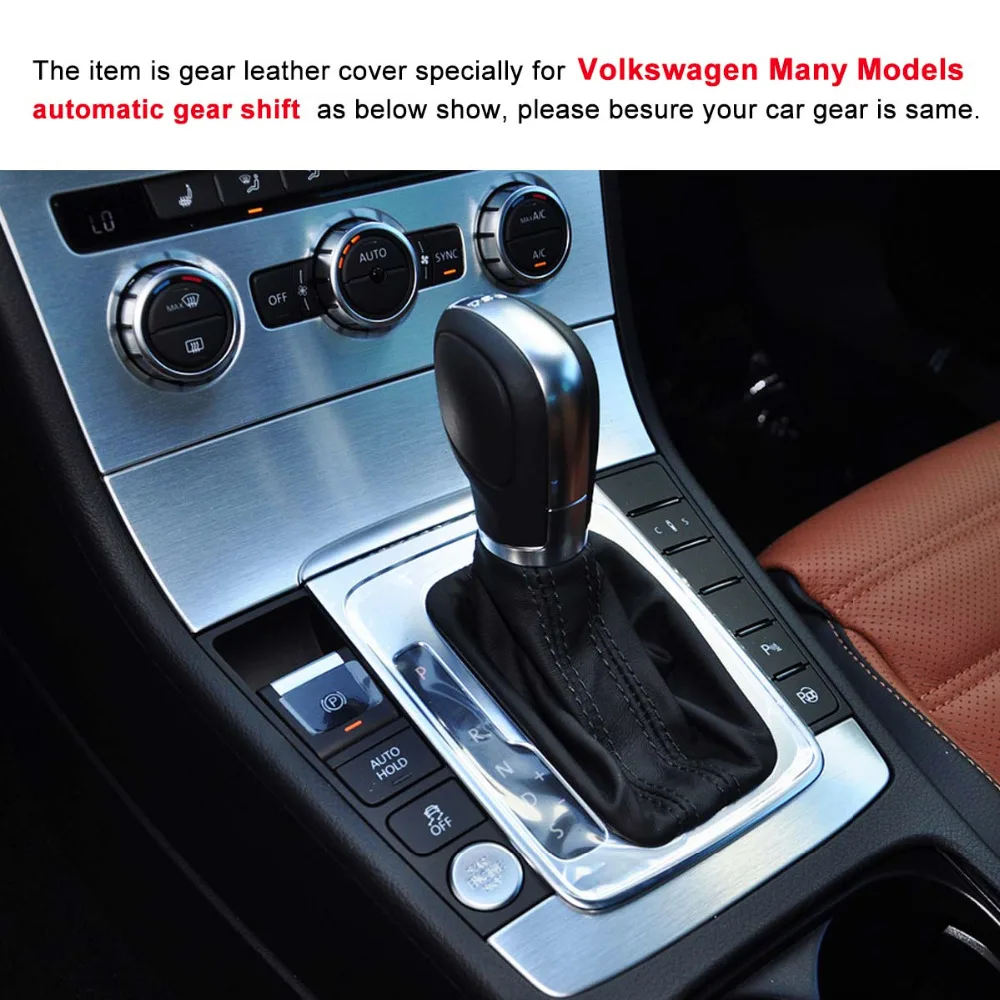 PONSNY чехлы на автомобильные шестерни чехол для Volkswagen Golf 6 Passat Touran Tiguan POLO Sagitar Lavida из