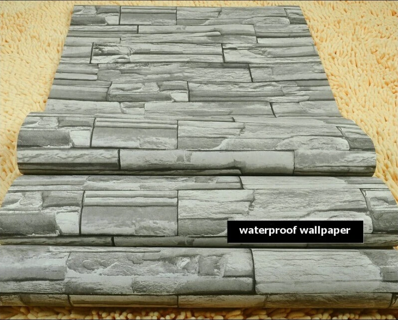 Wellyu современные 3D обои каменный кирпич дизайн фона стена из ПВХ papel de parede tapete rolls