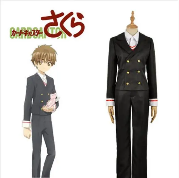 Аниме карточка каптор Сакура косплей LI SYAORAN COS Мультфильм Хэллоуин вечевечерние
