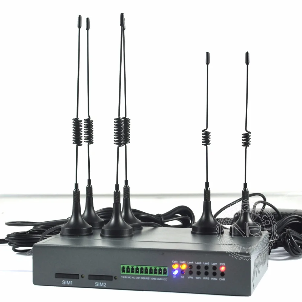 Портативный беспроводной мини-роутер 4G 3G со слотом для двух SIM-карт Wi-Fi 802.11b/g/n