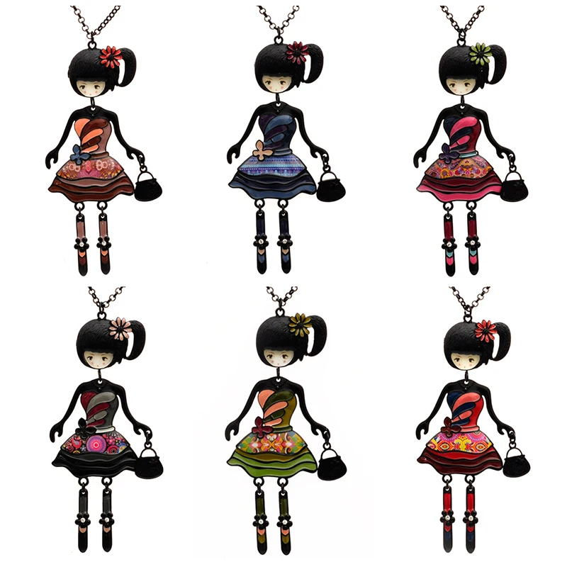 1 шт. черная эмалированная КАПЛЕВИДНАЯ эмаль в богемном стиле красивое платье