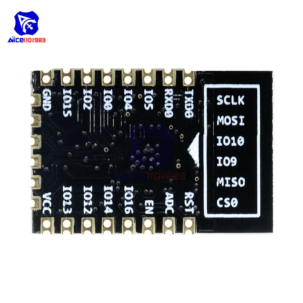 ESP8266 ESP-12 ESP12 ESP-12E Беспроводной Wi-Fi Последовательный модуль трансиверов Logic 3 V IO SPI