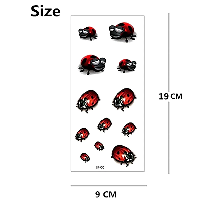 SHNAPIGN 3d временная татуировка боди арт флэш наклейка для татуировки 19*9 см