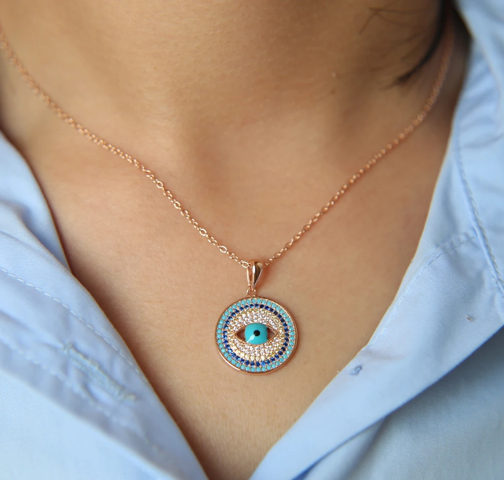 Женское колье из серебра 925 пробы с эмалью 3 цвета|women necklace|necklace women necklacenecklace |
