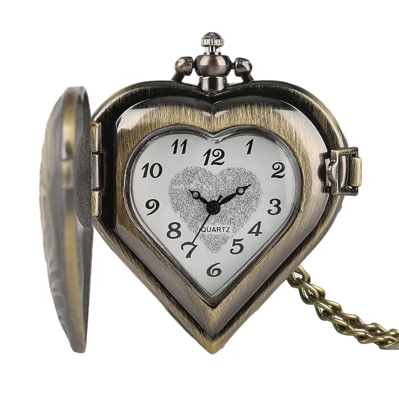 Beautiful Vintage Watches for Women Necklace Pendant Lovers's Jewelry Valentines Gift Romantic Quarzt Pocket Watch Fancy Locket |