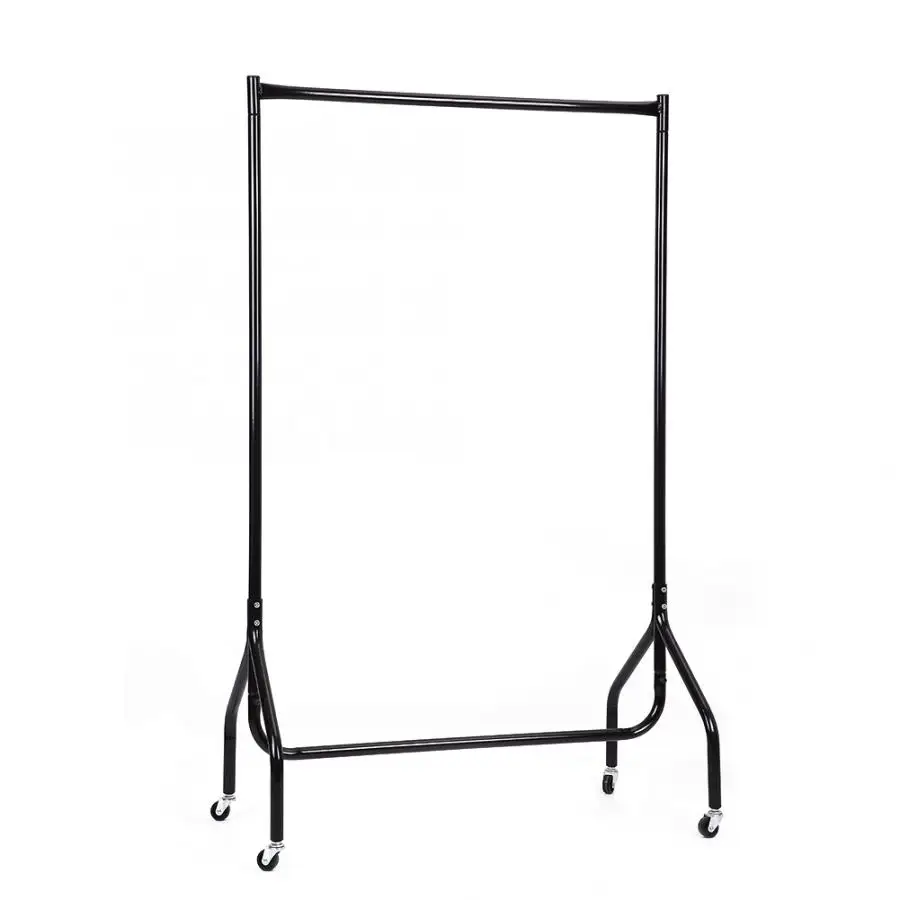 3 фута сверхмощный Rolling одежды рельс одежда висячий Дисплей Органайзер, стеллаж инструмент