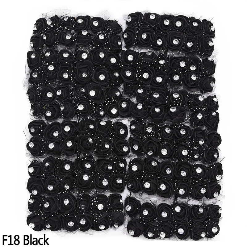 black Новые 17 цветов Алмазные искусственные цветы для украшения PE Foamirana плюшевый медведь искусственный цветок Роза для свадьбы дома цветок украшение - Цвет: black