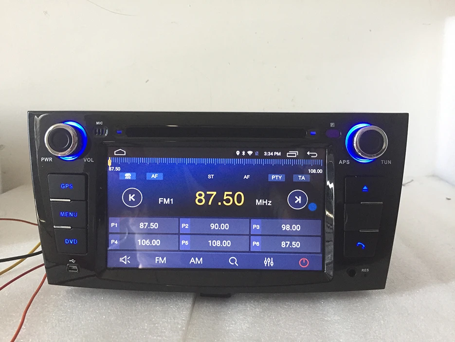 7-дюймовый Android 7 1 для JAC J5 sedan 2din автомобильный dvd-плеер gps-навигация 2 Гб ОЗУ Wifi Bluetooth