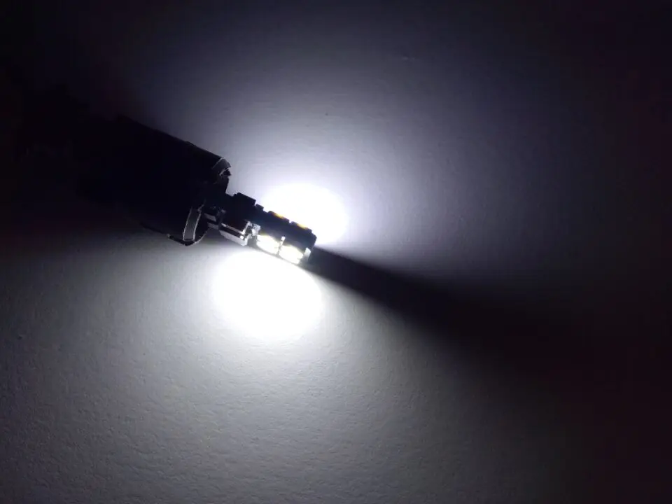 

4pcs NEW T10 3030 8smd W5W White CANBUS No Error Lights Led Warning Side Light Bulbs Sidermarker Parking Lighting DC 12V