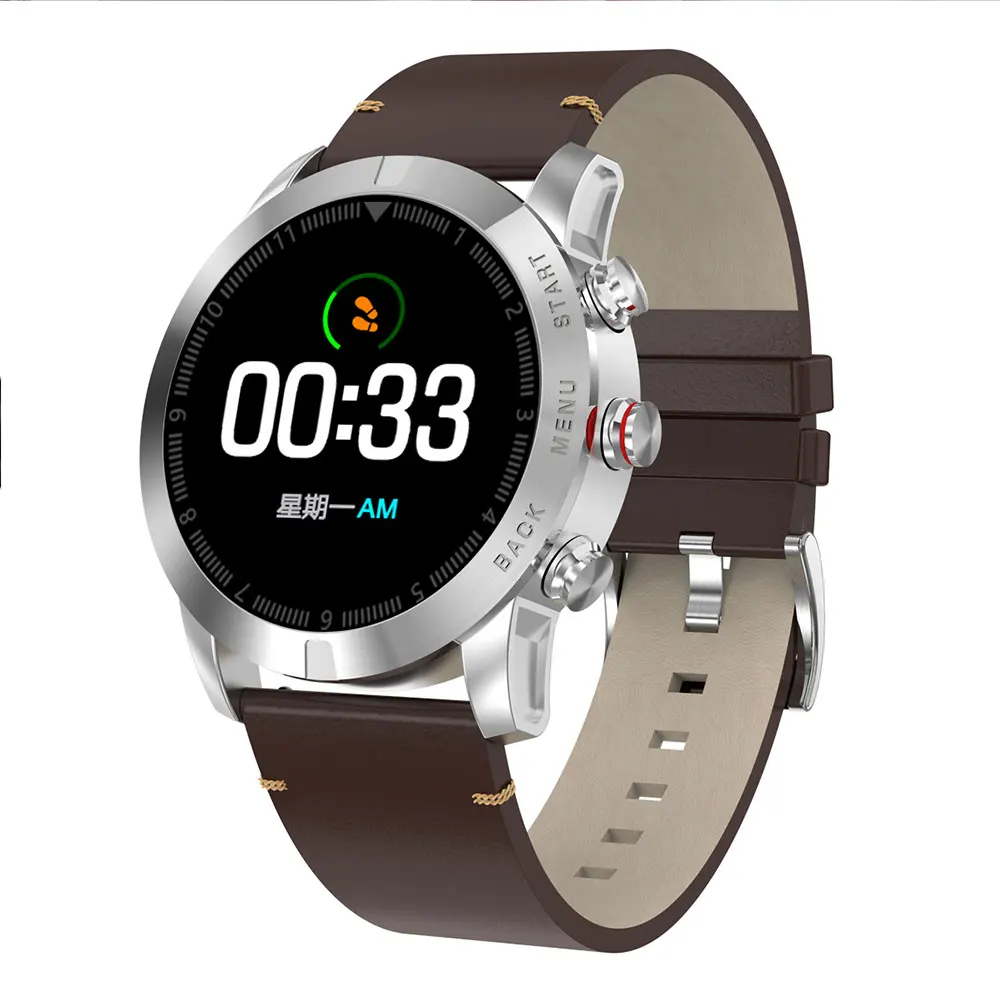 S10 Leather Strap B Умные часы S10 с Bluetooth и функцией вызова, мужские стальные IP68 часы с напоминанием о сердечном ритме, компасы, спортивные Смарт-часы для Ios, Iphone, huawei, xiaomi, samsung - Цвет: S10 Leather Strap B