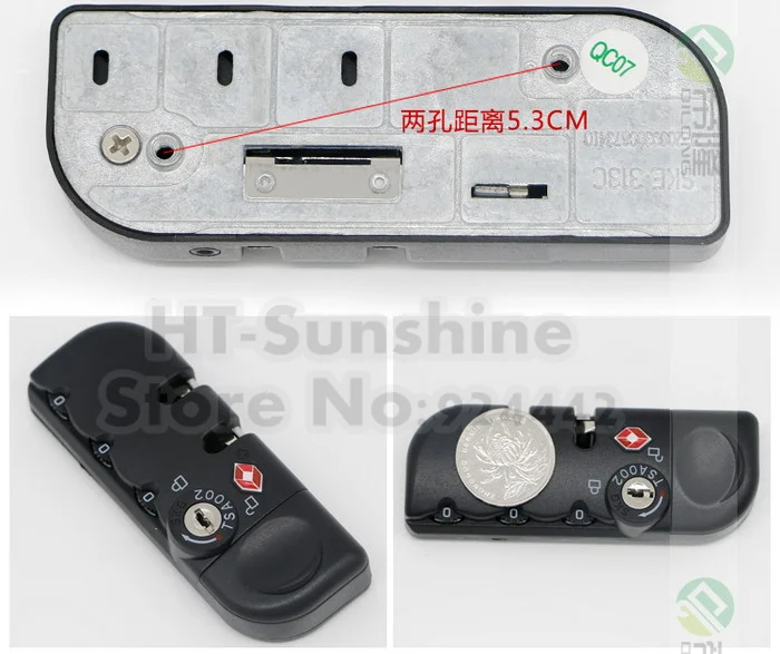 Высокое качество оригинальный американский TSA002 аутентификации пароль замок