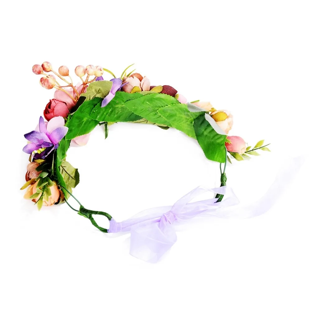 Гирлянда с цветами ручной работы 1 шт.|crown crown|coloring crownsfor brides |