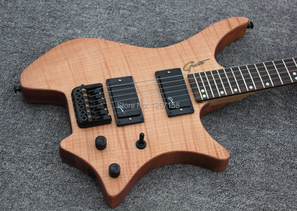 Стиль натуральный электрогитара strandberg Безголовый электрогитара все твердые тела Электрогитара прямо с фабрики