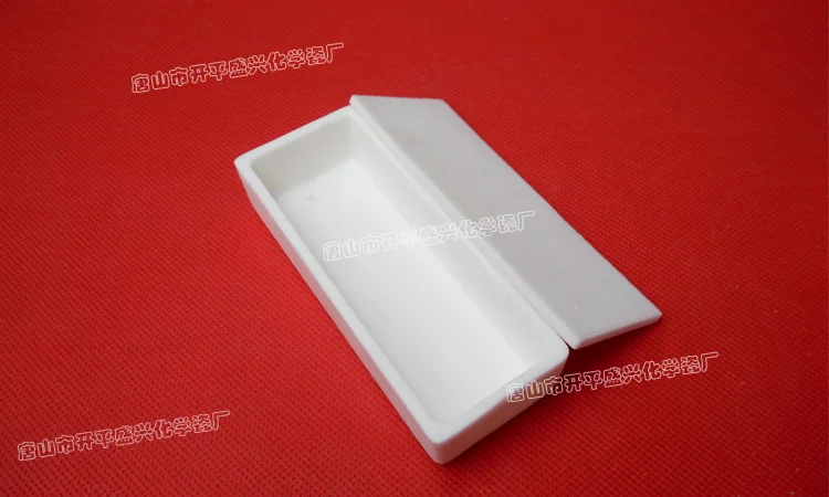 100x40x20mm 99.5%Al2O3 High Purity and Thermal Square Corundum Melting Pot /Alumina Ceramic Boat | Обустройство дома