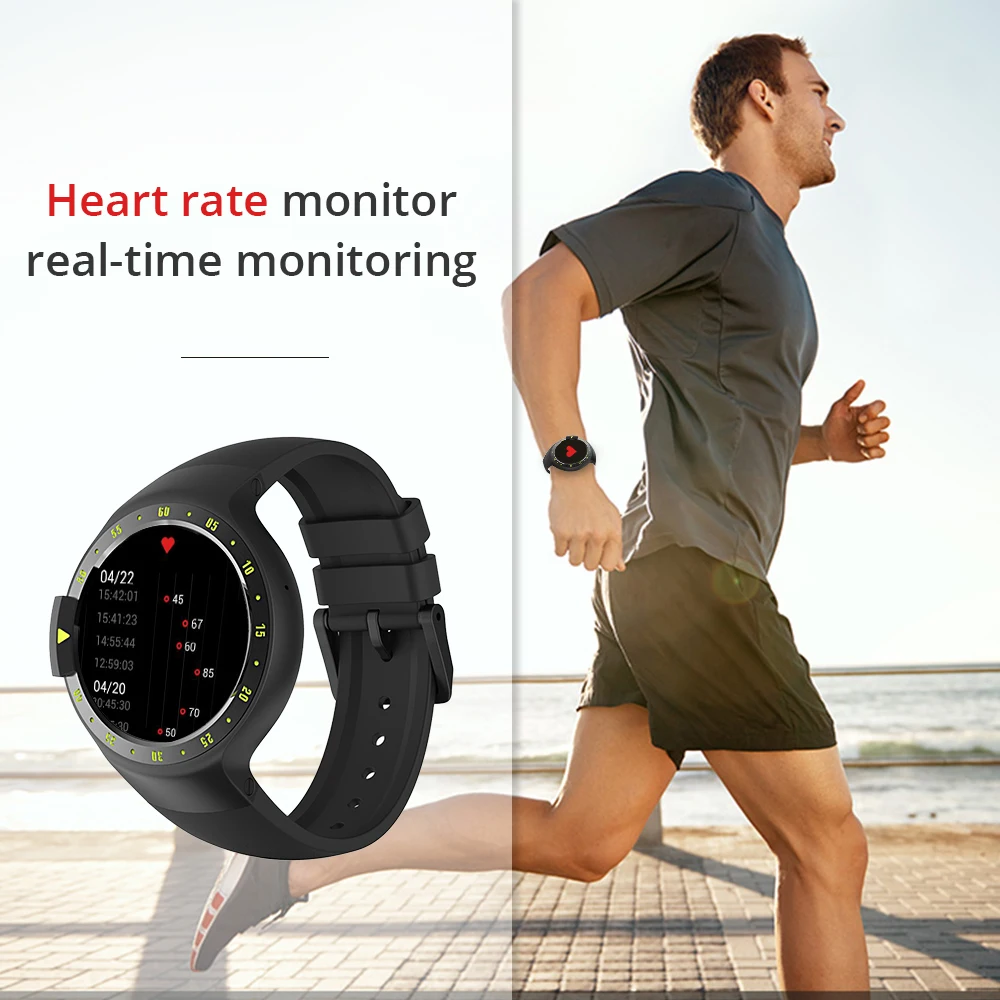 Ticwatch S смарт часы Android Wear Bluetooth 4 1 WI FI gps сердечного ритма IP67 Водонепроницаемость