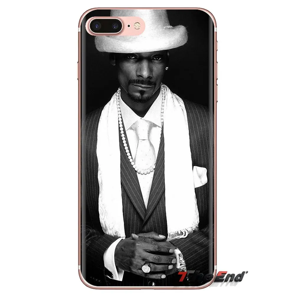 Мягкие прозрачные чехлы для iPod Touch Apple iPhone 4 4S 5 5S SE 5C 6 6S 7 8 X XR XS Plus MAX Snoop Dogg |