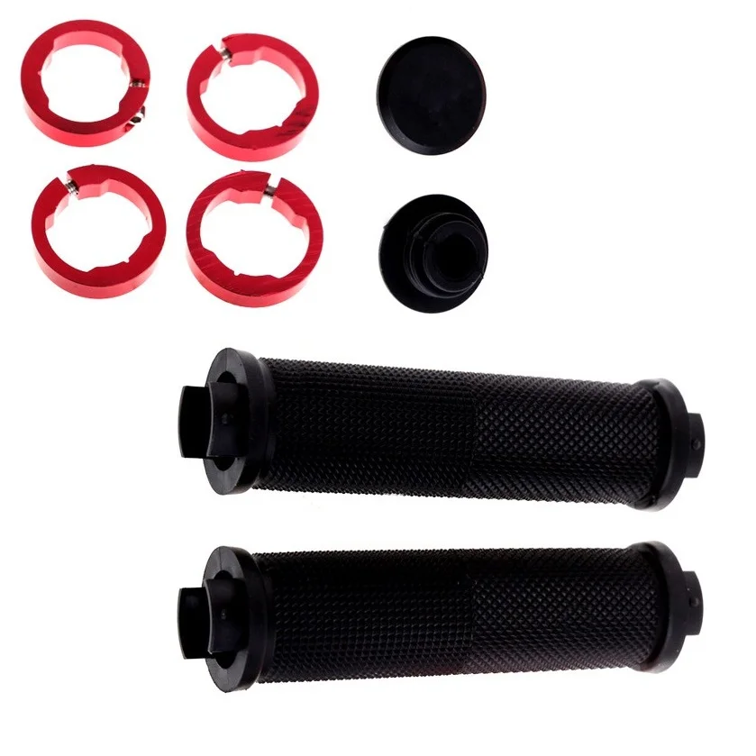 OUMIAO Велосипед Захваты для Эргономичный Горный Велоспорт Двухместный Lock-on Руль