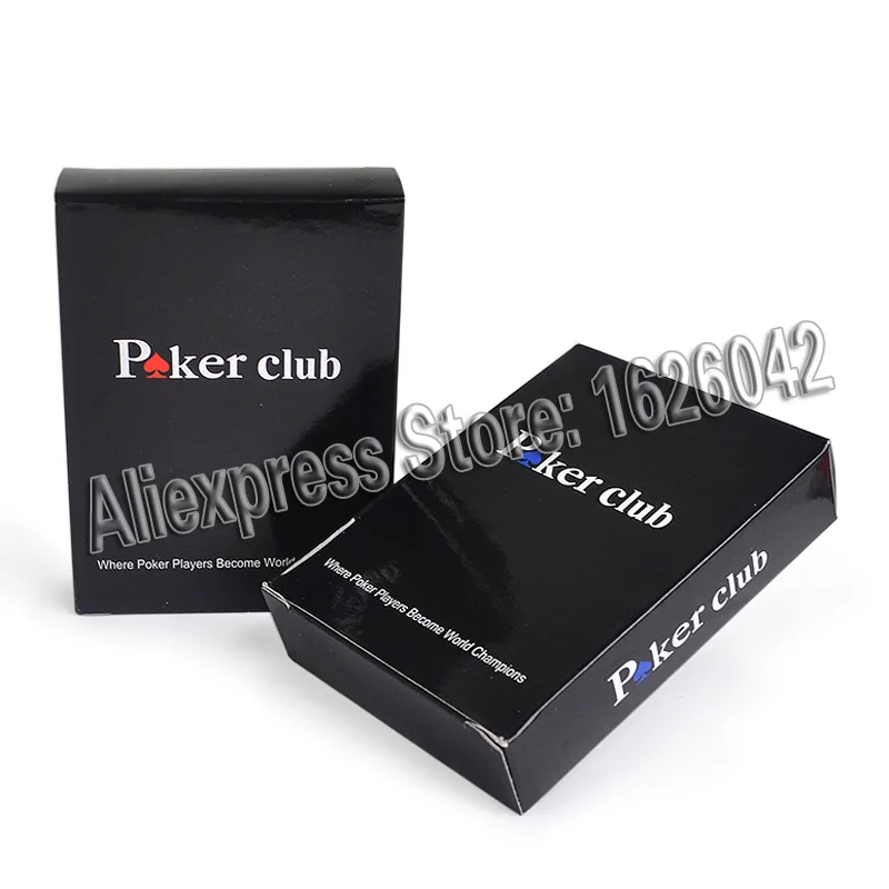 XF Poker Cheat покер клуб пластиковые Невидимые игральные карты для УФ контактных линз