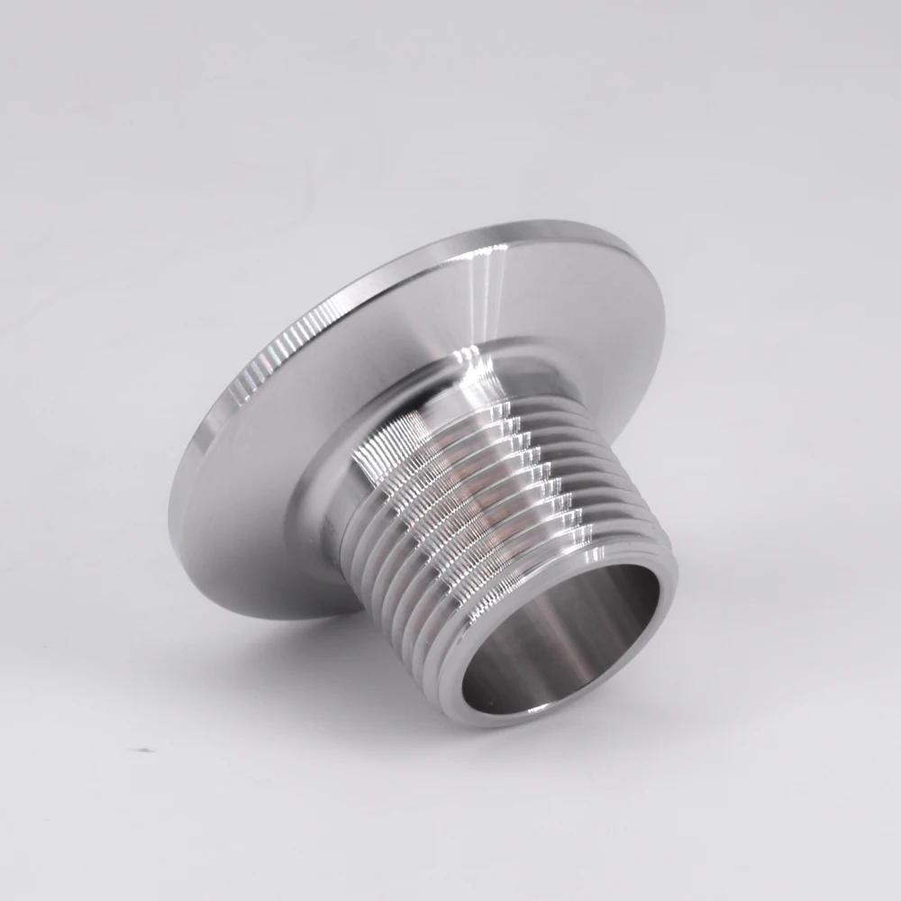 1/2&quot NPT Male 1.5&quot Tri Clamp Sanitary Fitting Connector SS304 Stainless Homebrew Ferrule 50.5mm | Обустройство дома