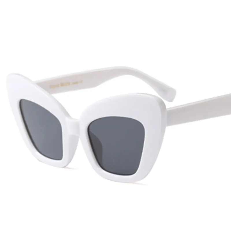 Солнцезащитные очки HBK кошачий глаз в винтажной оправе женские и мужские