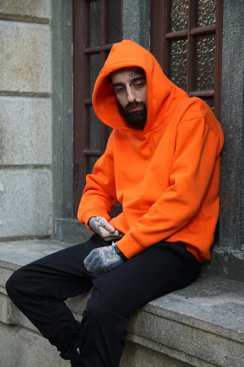 QoolXCWear очень хорошее качество хороший хип хоп толстовки с флисом теплые зимние мужские kanye west Толстовка swag сплошной пуловер