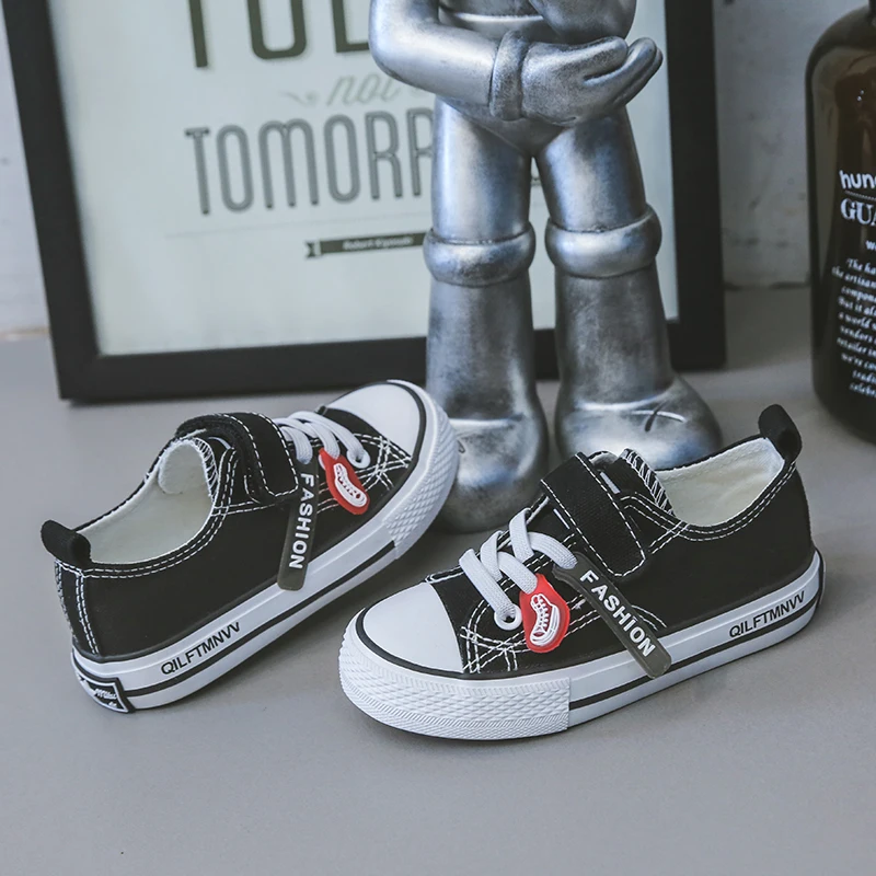 Весенняя парусиновая детская обувь дышащие кроссовки для девочек мягкие