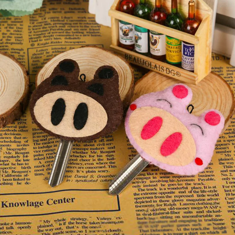 2 шт./компл. держатель ключей для Украшение DIY Бесплатная резка шитье