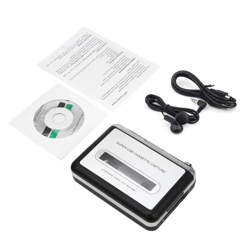 USB Walkman кассетный плеер MP3 портативный аудио кассетный плеер захват Кассетный рекордер конвертер цифровой аудио музыкальный плеер