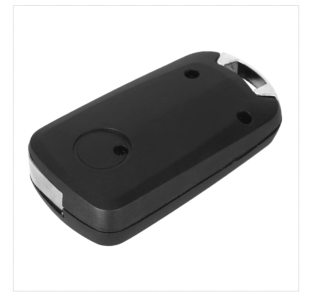 DANDKEY 2 кнопки дистанционного управления модифицированный Флип складной автомобильный брелок для ключей чехол для Opel Монтана Vectra Agile Novo Corsa HU43 с логотипом