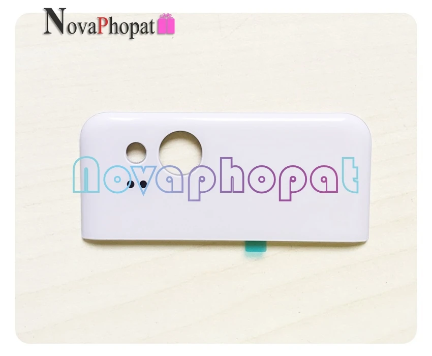 Novaphopat Задняя стеклянная крышка объектива камеры Корпус Крышка батарейного