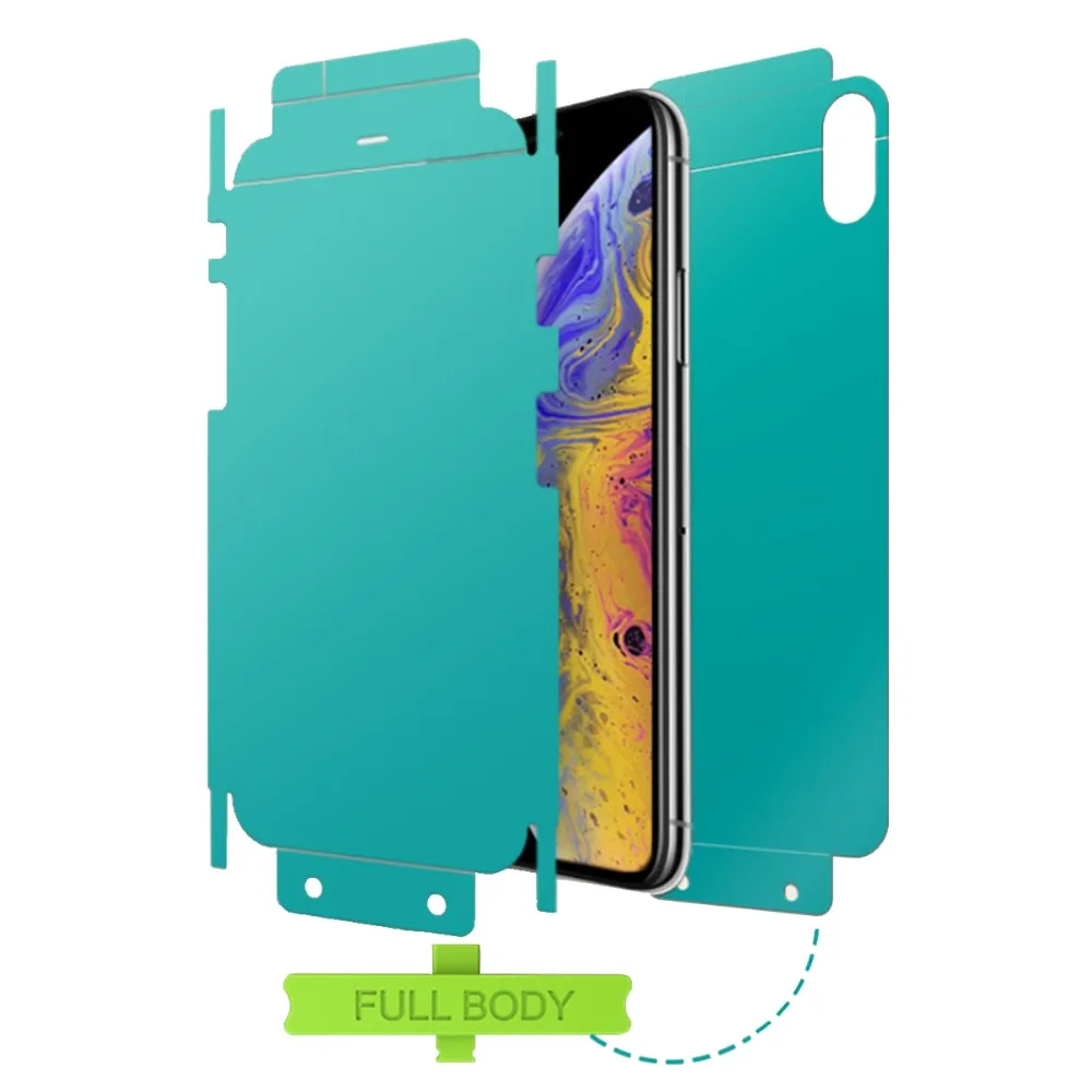 9D полное покрытие Нано Передняя и задняя пленка для iPhone XS Max 6 5 дюймов Мягкая