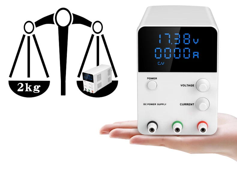 GPS3010D Wanptek Регулируемый лабораторный источник питания постоянного тока переменный 30 в 10 А Регулируемый силовой модуль цифровой импульсный источник питания