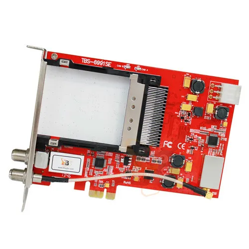 tbs6991se( преемника tbs6991) dvb s2 двойной тюнер двойным ci pcie карты тв просмотра и записи