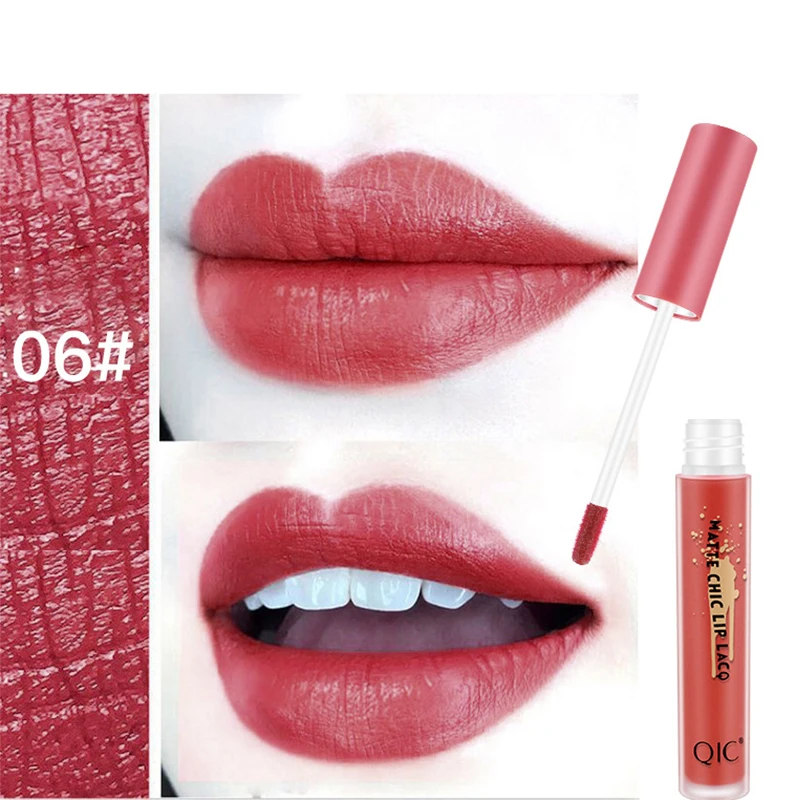 NEW Matte Moisturizing Lipstick Waterproof Velvet 6 Color Long Lasting Liquid Kit Lip Gloss Cosmetics Sexy Makeup |