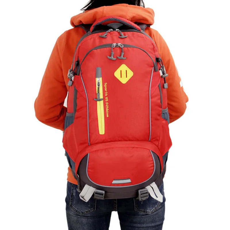 

High Quality 40L Outdoor Backpack Camping Bag Waterproof Mountaineering Hiking Bags Molle Sport Bag Climbing Travle Rucksack