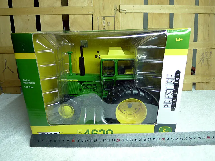KNL HOBBY J Deere 4620 трактор из сплава больших сельскохозяйственных транспортных средств, модели безопасности США, ERTL 1:16
