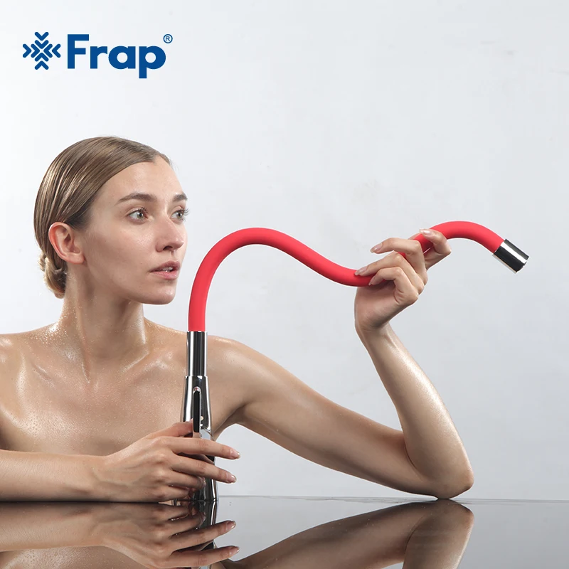 Высококачественный кухонный смеситель Frap F4153 с 7 цветами силикагеля в любом