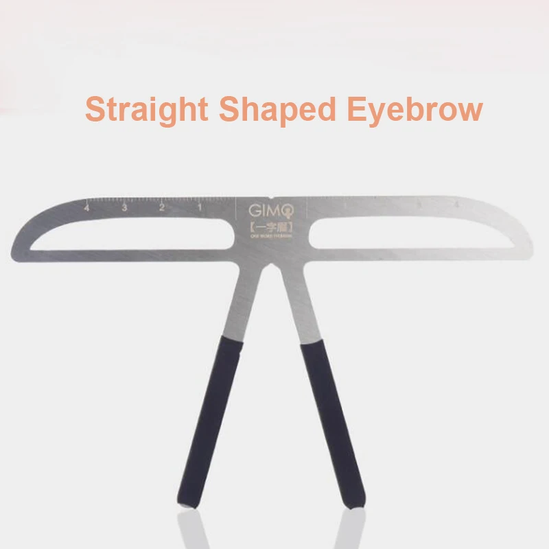 

1pc DIY Tattoo Stencil Eyebrow Ruler Makeup Shaping Position Measure Microblading Tools Eyebrow Ruler Beauty Balance Template