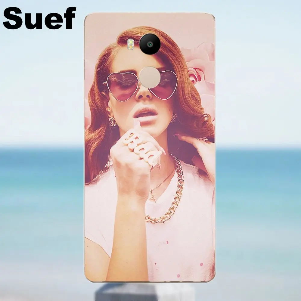 Suef TPU Accessories Pouches Lana Del Rey For Xiaomi Redmi 4 3 3S Pro Mi3 Mi4 Mi4i Mi4C Mi5 Mi5S Mi Max Note 2 | Мобильные телефоны