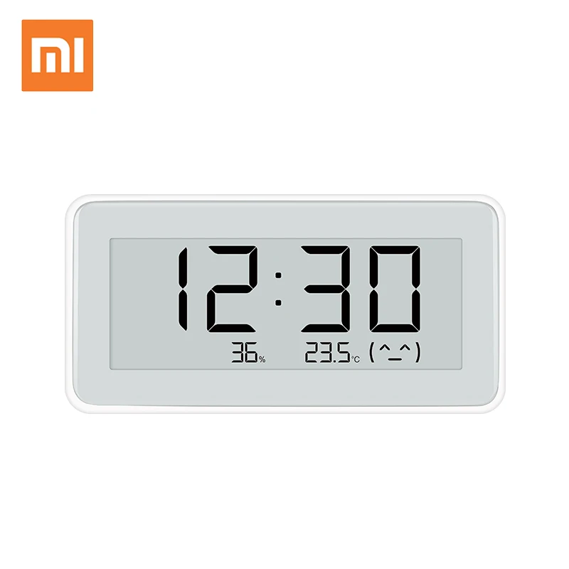 white Xiaomi Mijia BT4.0 беспроводной умный электрический цифровой Часы гигрометр термометр электронные чернила измерительные приборы температуры - Цвет: white