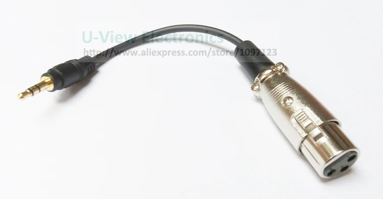 NCHTEK 3 5 мм 1/8 "стерео штекер XLR 3Pin Женский аудио миксер AMP Кабель около 15