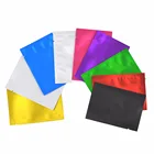 100 шт Матовая цветная Алюминий Фольга Чехлы тепла герметизируемые мешки Запах стойкий Фольга мешки Жара-запечатывание, Фольга сумки, бесплатная доставка