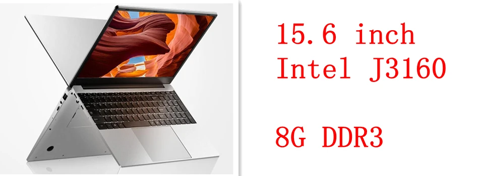 15," Intel Celeron J3160 M2 SSD HD graphics 1920*1080 HD ips Windows 10 OS 8G DDR3 130W камера микро программное обеспечение ноутбук компьютер
