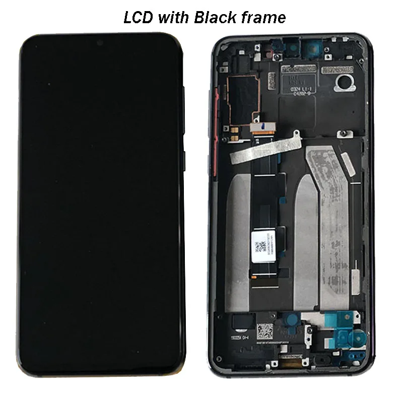ЖК-экран mi 9SE с рамкой 5,97 дюйма AMOLED сенсорный экран дигитайзер сборка для Xiao Xiaomi mi 9SE дисплей Сенсорная панель