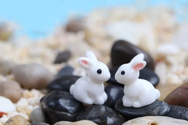 Micro Landscape Mini Animals House Miniature Fairy Garden Miniaturas Moss Diy Terrarium Accessories Figurines | Дом и сад