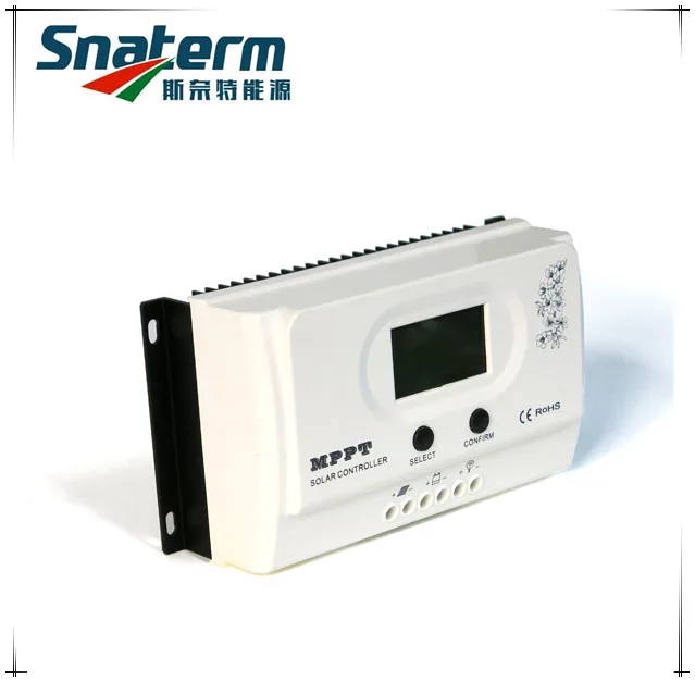 Wiser2 MPPT 12V 24V 30A Контроллер заряда солнечной батареи PV регулятор зарядного