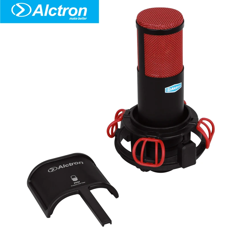 Alctron X50B профессиональный конденсаторный микрофон с большой диафрагмой для