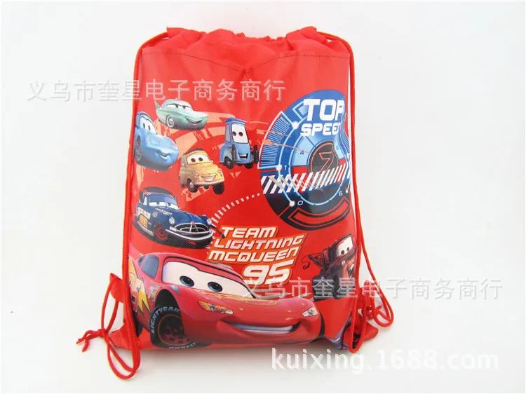 Дисней мультфильм Drawstring сумки Дети Замороженные Сумка Микки хранения день рождения девочки мальчика подарок карманный малыш плавательный посылка игрушка мешок