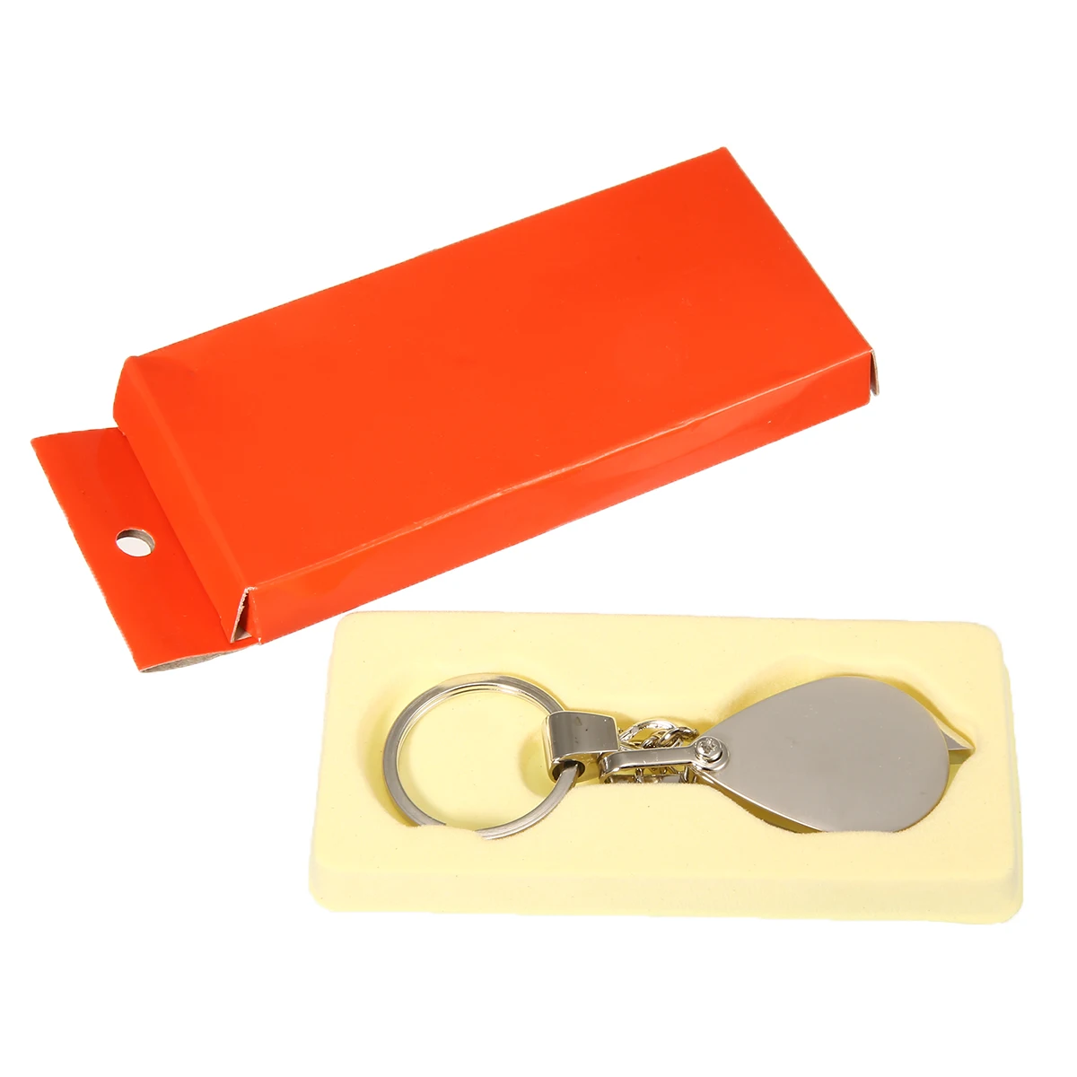 Складная увеличительная линза 8 раз увеличительное стекло карманная инструмент